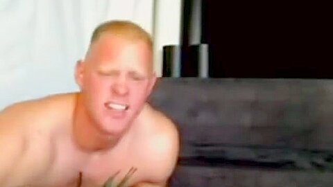 army guys on webcam having fun