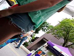 art fair hot shorts on a cute young hottie
