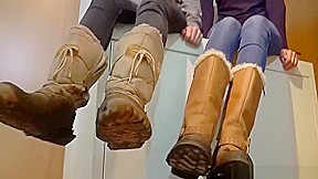 femdom muddy boots