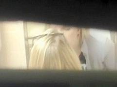 films blonde girl peeing