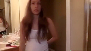 fucking my Step sister in the bathroom