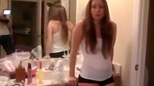 fucking my Step sister in the bathroom