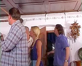 german blondie vs 4 Cocks