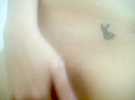girl in the shower masturbating