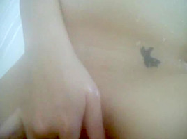 girl in the shower masturbating