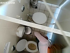 in public toilet ceiling