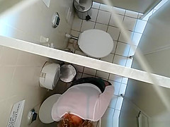 in public toilet ceiling