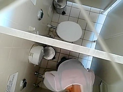 in public toilet ceiling