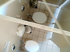 in public toilet ceiling