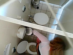 in public toilet ceiling