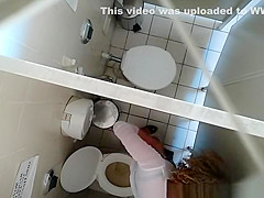 in public toilet ceiling