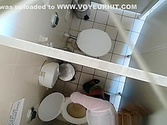 in public toilet ceiling