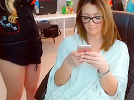 lesbians bored at work