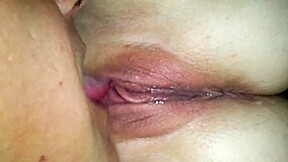 lick my wifes pussy until she comes