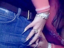long nails tease