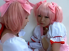 madokamagika cosplay lesbians