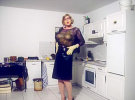marvelous aged latex anal rubber ladyboy bitch