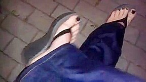 my sexy feet and my horny dick