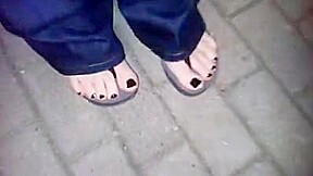 my sexy feet and my horny dick