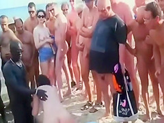 nude beach crowd pleasers