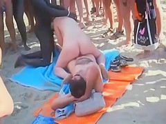 nude beach crowd pleasers