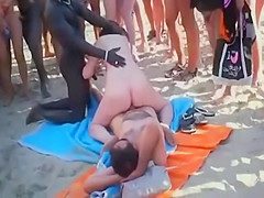 nude beach crowd pleasers