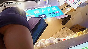 peeping chinese amateur upskirt 173
