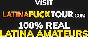 ***petite latina with braces struggling to fit big cock