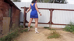pissing in the village yard