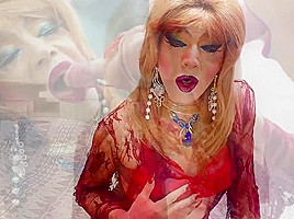 sexy sissy girl niclo makeup smoking blowjobs