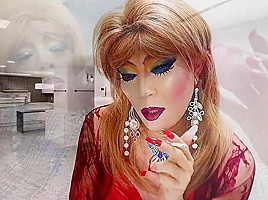 sexy sissy girl niclo makeup smoking blowjobs