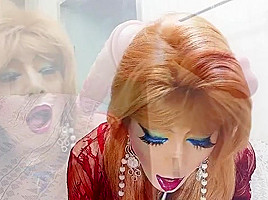 sexy sissy girl niclo makeup smoking blowjobs