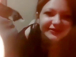 skinny Step brother seduced and fucker his gorgeous step sis
