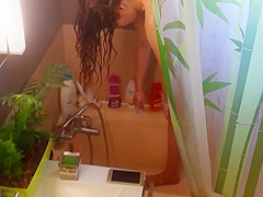 sous la douche