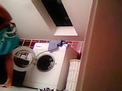 spying my polish Step mom in bathroom