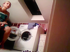 spying my polish Step mom in bathroom