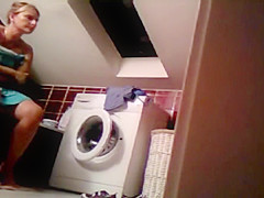 spying my polish Step mom in bathroom