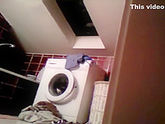 spying my polish Step mom in bathroom