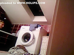 spying my polish Step mom in bathroom