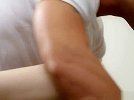 teen 18+ Gets Soles Creamed