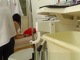 video of a gorgeous babe vaginal specula exam