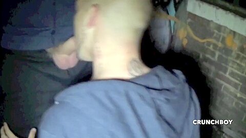 young latino fucked outdoor at night by striaght scallly boy from paris - CrunchBoy