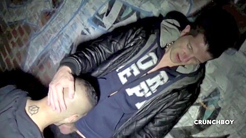 young latino fucked outdoor at night by striaght scallly boy from paris - CrunchBoy